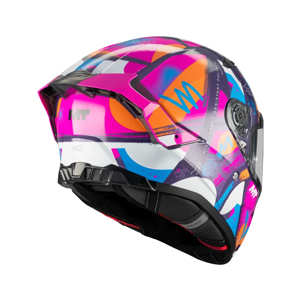 CASCO MT THUNDER 4 R PIPEN C7 BRILLO - Image 4